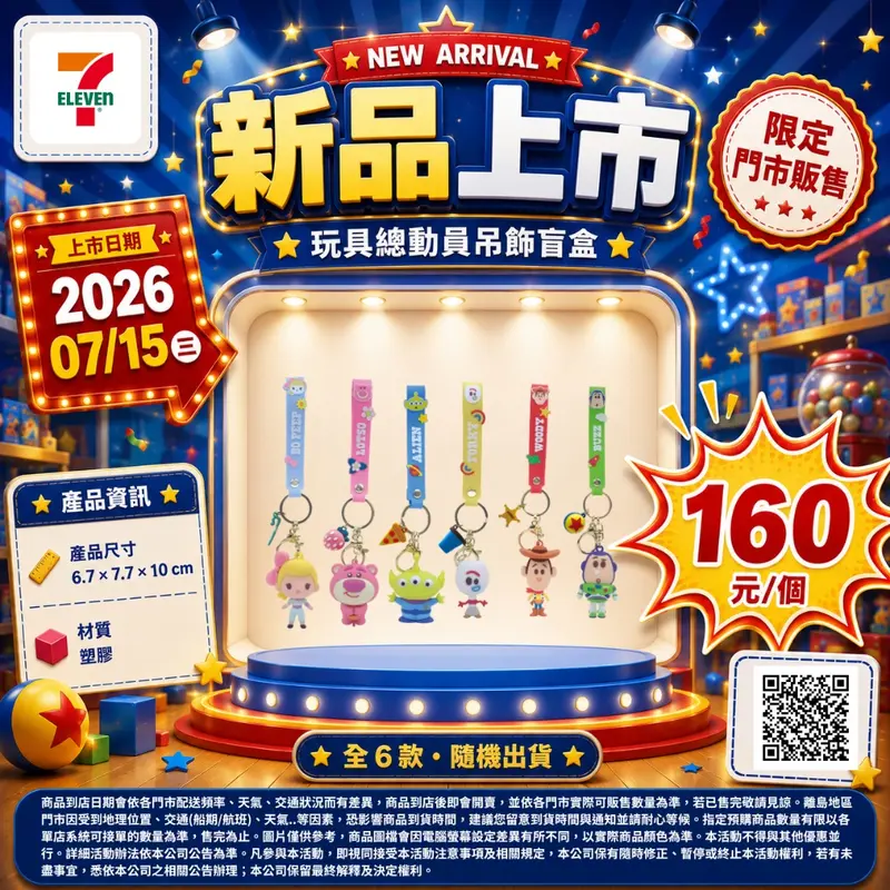 玩具總動員吊飾盲盒